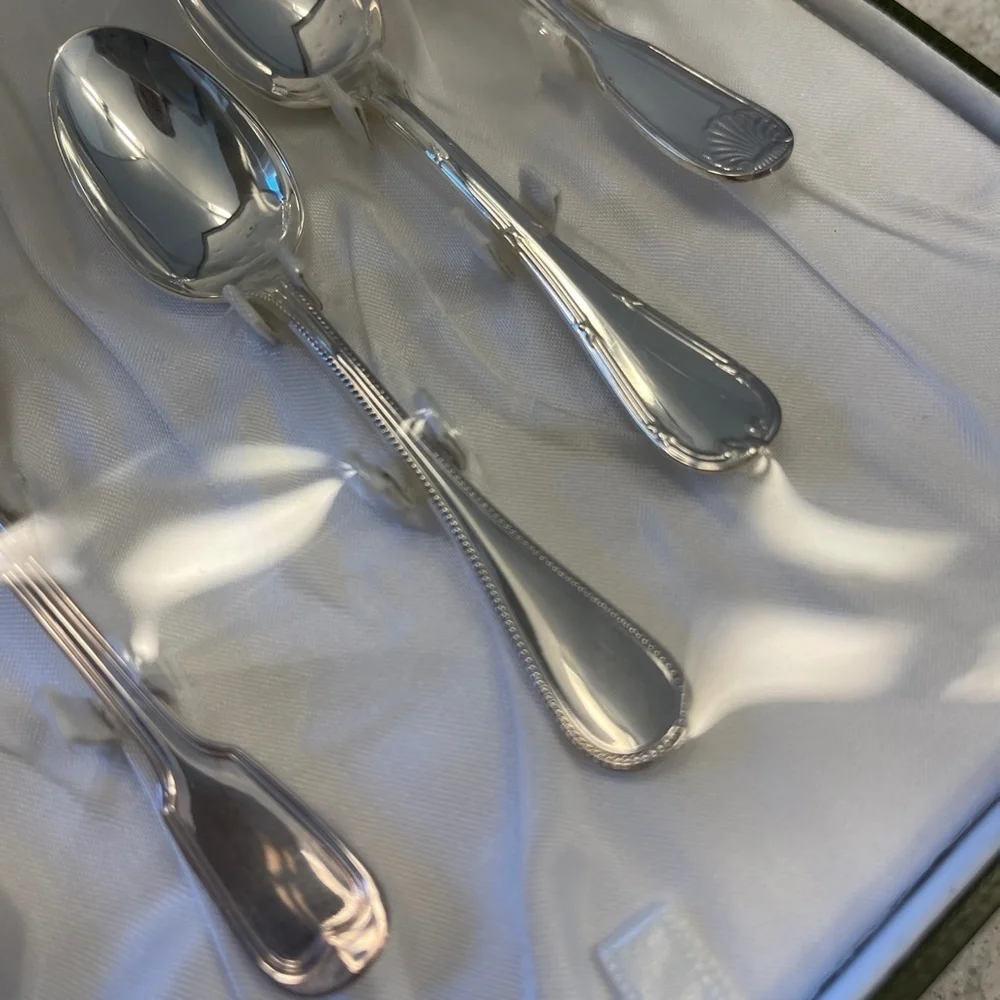 Vintage Christofle Paris set of 6 teaspoons‎